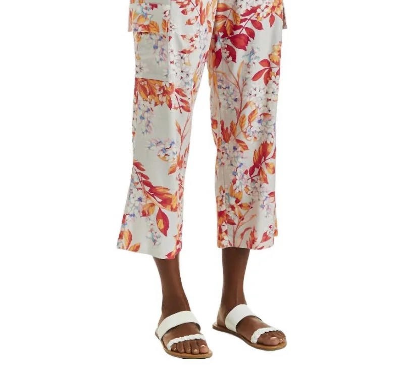 Classic Color Elegant And Charming Sandy Pants In Punch