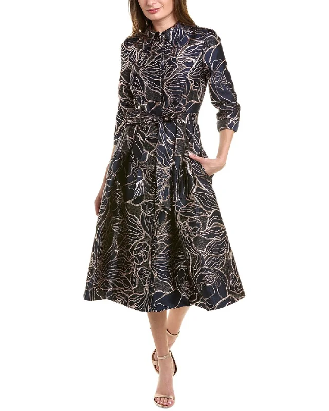 Personalized Outfit Fashion Design Teri Jon by Rickie Freeman Metallic Jacquard Cocktail Dress Personalized Outfit Fashion Design Teri Jon by Rickie Freeman Metallic Jacquard Cocktail Dress