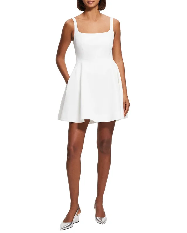 Personalized Series Relaxed And Casual Theory Flare Mini Dress