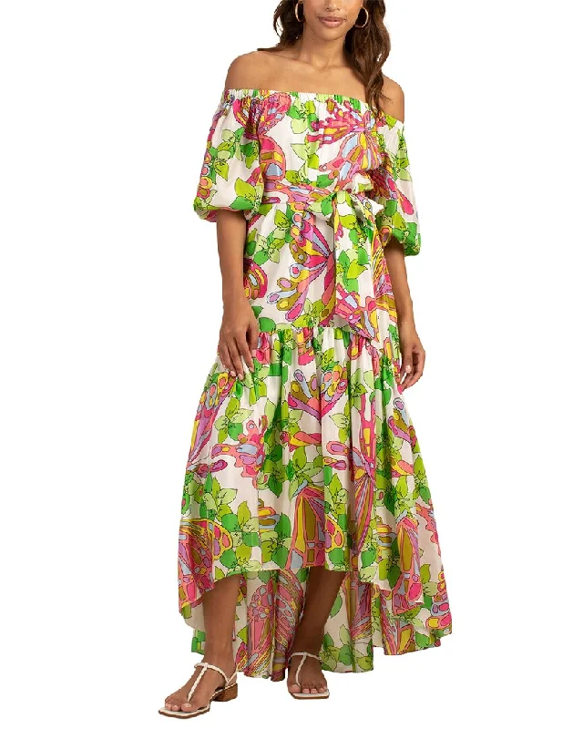 Fashionable Items Fashion Must-have Trina Turk Eye Popping Silk Dress