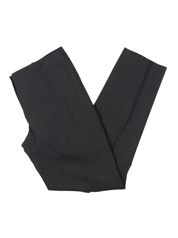 Fresh And Capable Embroidered Letters Womens Wool Suit Separate Dress Pants