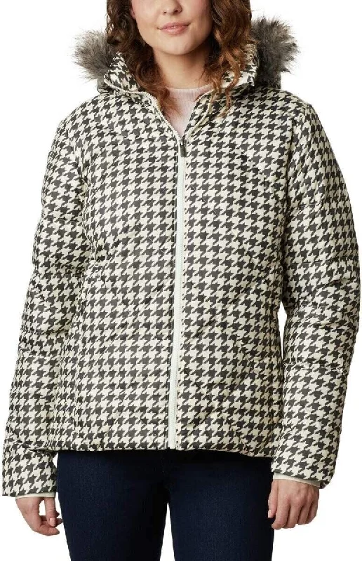 High Street Style Luxury Temperament Columbia XL0629-192 Womens Chalk Houndstooth ICY Heights Ii Down Jacket XS NTF71 High Street Style Luxury Temperament Columbia XL0629-192 Womens Chalk Houndstooth ICY Heights Ii Down Jacket XS NTF71