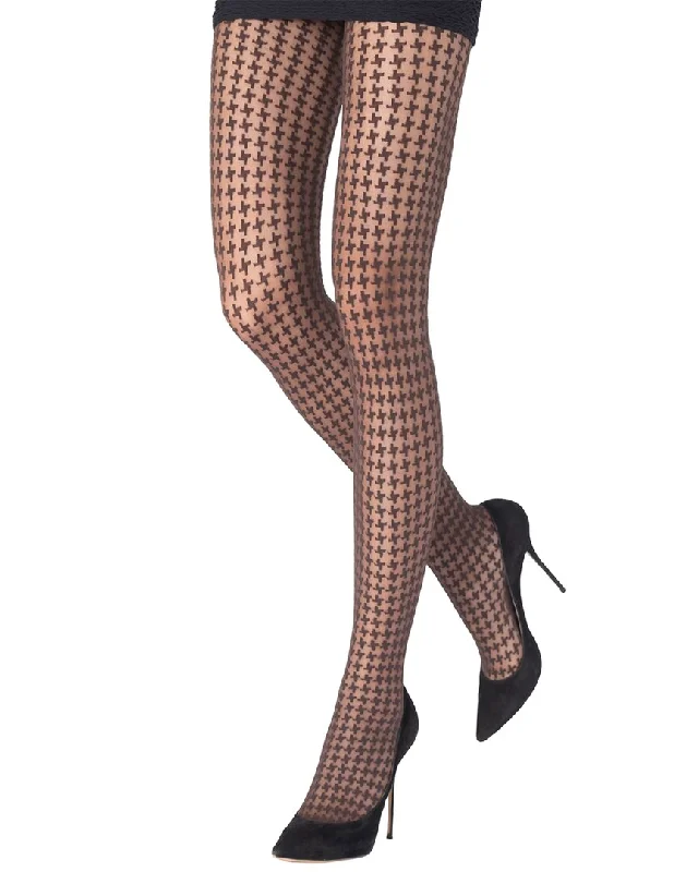 Advanced Customization Wearable At Home Or Out Emilio Cavallini Small Pied De Poule Tight