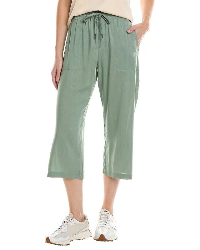 Integrated Design Modern Tailoring Marika Avery Linen-Blend Capri