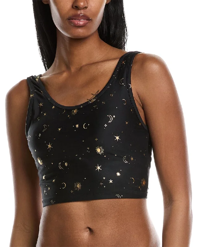 Sports Trend Exquisite Embroidery Marika Marley Longline Sports Bra