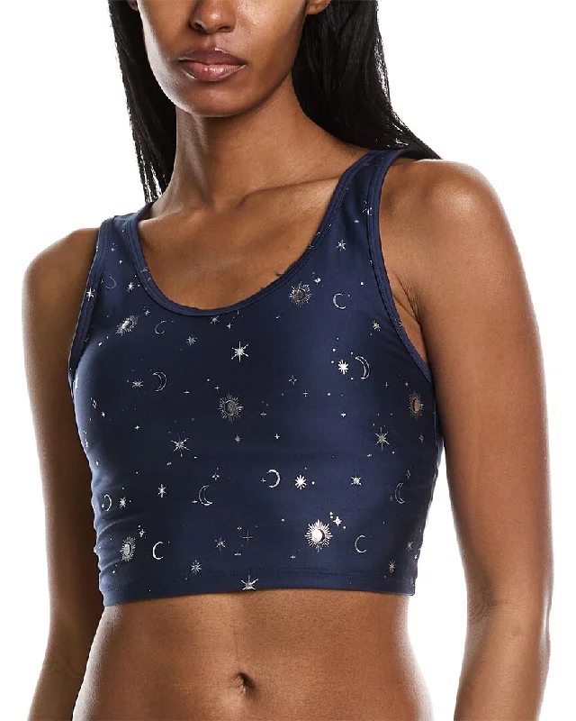 Feminine Charm Bottom And Versatile Marika Marley Longline Sports Bra