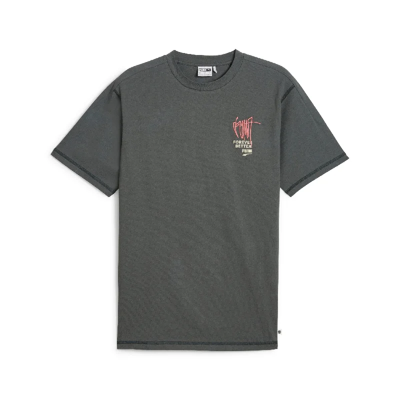 Comfortable Fashion Elegant Design PUMA Men's DOWNTOWN RE:COLLECTION Tee