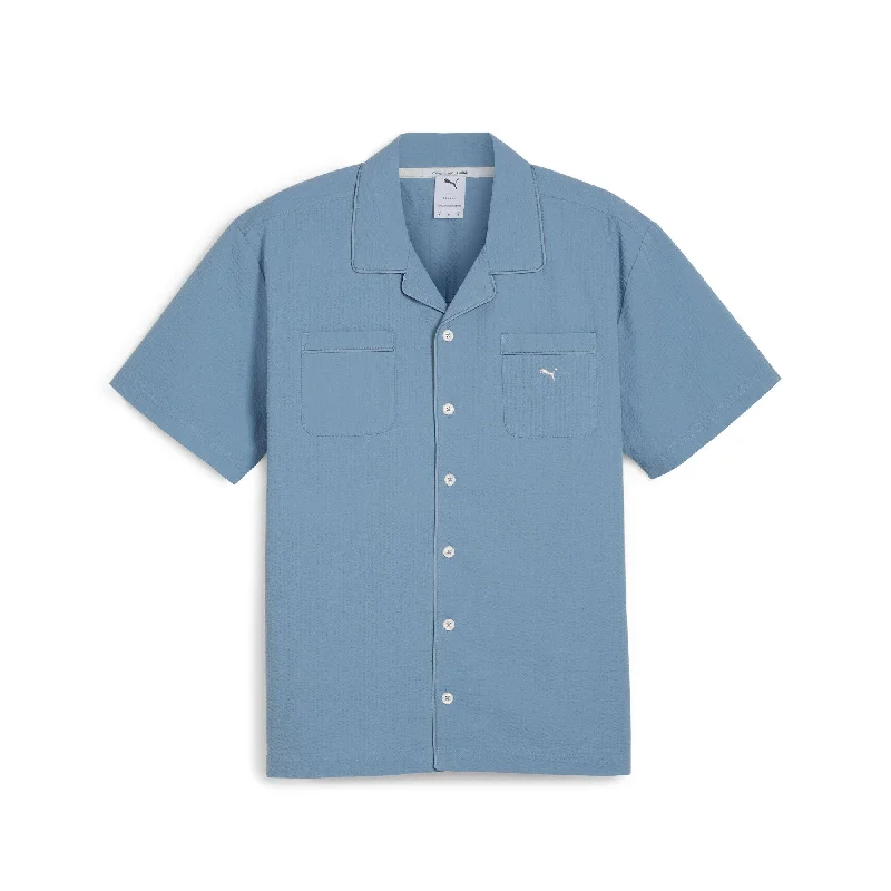 Artistic Temperament Exclusive Customization PUMA Men's MMQ Seersucker Shirt
