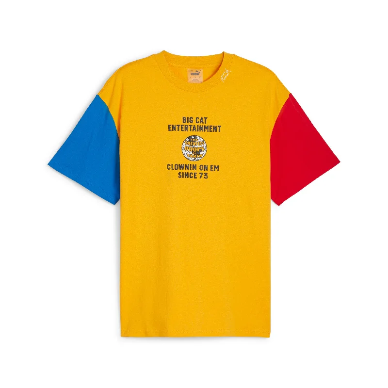 End Of The Year Simple Matching PUMA Men's SHOWTIME Clown On Em Basketball Tee