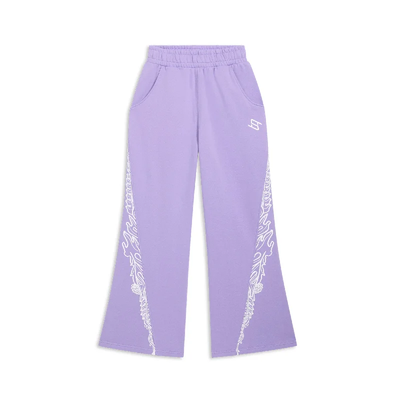 Exquisite Embroidery British Fashion PUMA Women's STEWIE x CITY OF LOVE Basketball Sweatpants Exquisite Embroidery British Fashion PUMA Women's STEWIE x CITY OF LOVE Basketball Sweatpants