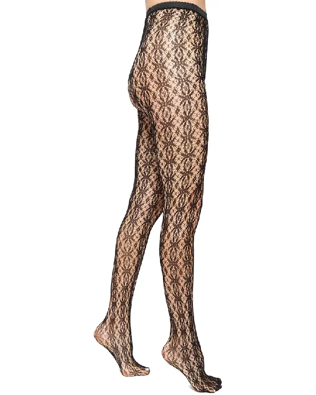 High Street Design Classic Retro STEMS Star Fishnet Tight