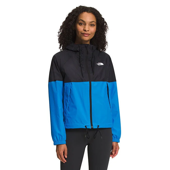 Autumn Selection Slim Fit The North Face Antora NF0A7QF1 Women's Blue Black Long Sleeve Rain Jacket SGN134 Autumn Selection Slim Fit The North Face Antora NF0A7QF1 Women's Blue Black Long Sleeve Rain Jacket SGN134