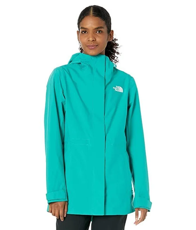 Retro Fashion Carefree Style The North Face NF0A5J5UZCV Women Porcelain Green City Breeze Rain Jacket ONF1205 Retro Fashion Carefree Style The North Face NF0A5J5UZCV Women Porcelain Green City Breeze Rain Jacket ONF1205