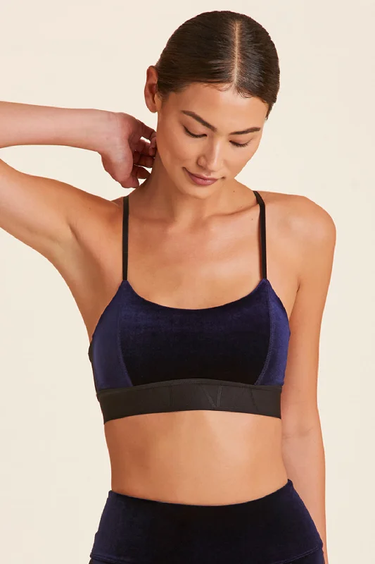 Fashionable Prints Soft And Comfortable Velvet Bra
